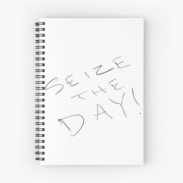 Item preview, Dead Poets Society Seize the Day Sticker in Todd’s Handwriting  designed and sold by slica.