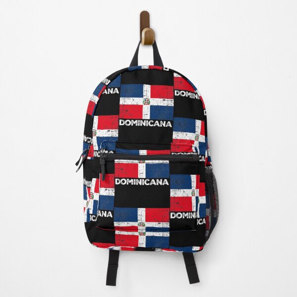 Item preview, Dominicana Dominican Republic Flag designed and sold by Rustic Valley Studio.
