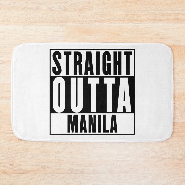 Item preview, Straight Outta Manila designed and sold by RandomStuffShop.