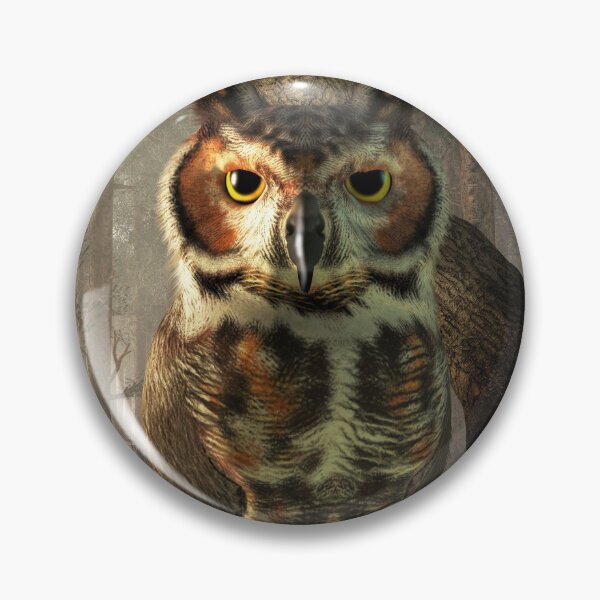 Item preview, The great horned owl designed and sold by Daniel Eskridge.