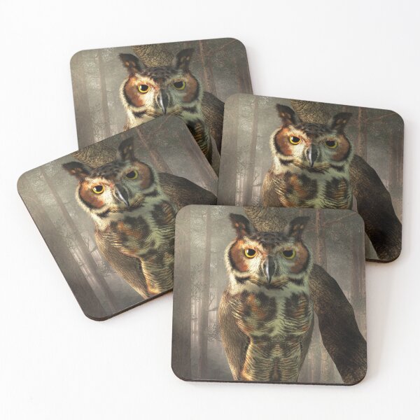 Item preview, The great horned owl designed and sold by Daniel Eskridge.