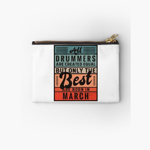 Item preview, The Best Drummers Are Born In March designed and sold by infleims.