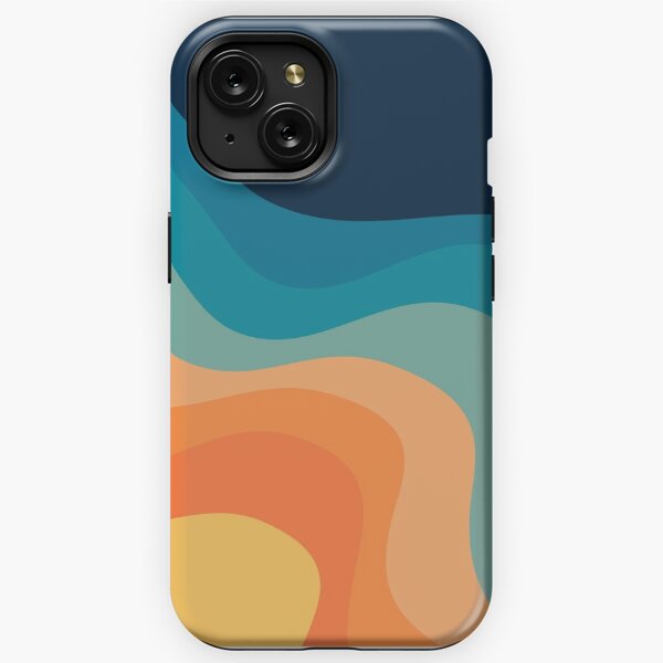 Sun Rays Waves Case Compatible with iPhone 13,Unique Art Design