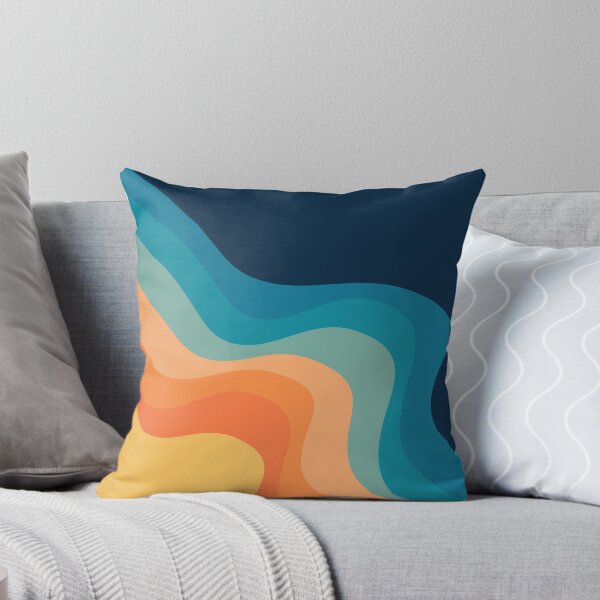 Item preview, Retro style waves decoration designed and sold by BattaAnastasia.
