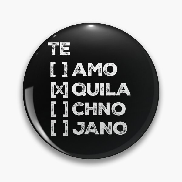 Item preview, Te Amo Tequila techno tejano Hispanic mark your answer designed and sold by Rustic Valley Studio.