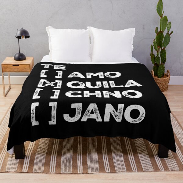 Item preview, Te Amo Tequila techno tejano Hispanic mark your answer designed and sold by Rustic Valley Studio.