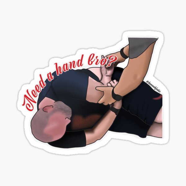 Bert Kreischer's Helping Hand Sticker