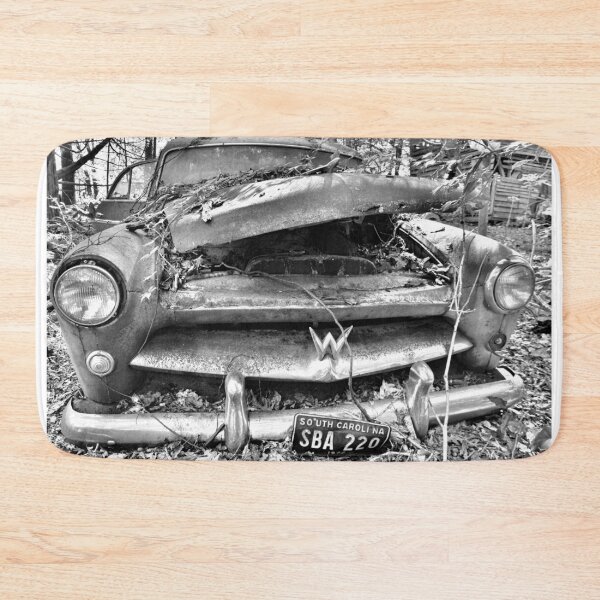 Item preview, The Front End Of A Willy's Aero Black And White designed and sold by LisaWootenPhoto.