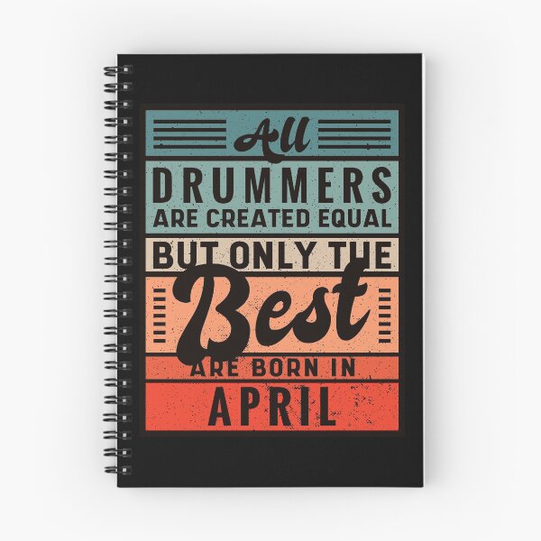 Item preview, The Best Drummers Are Born In April designed and sold by infleims.
