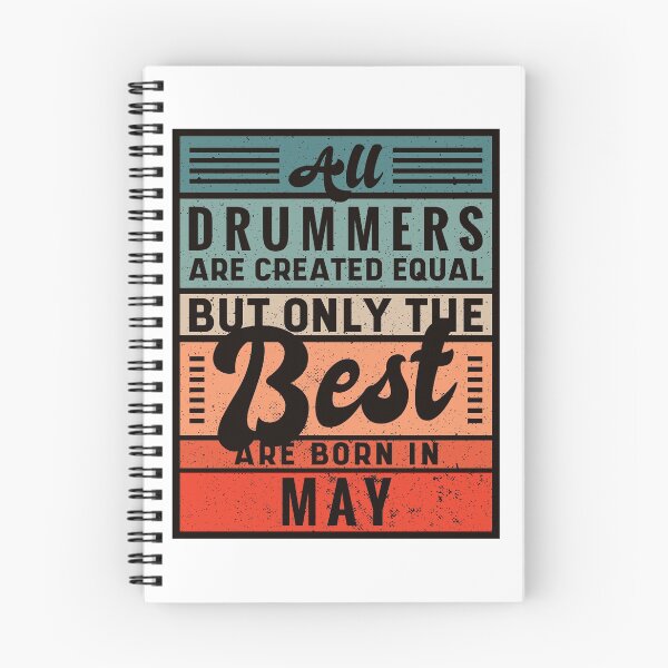 Item preview, The Best Drummers Are Born In May designed and sold by infleims.