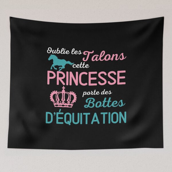 Item preview, This princess wears riding boots humorous gift designed and sold by TeeJfm.