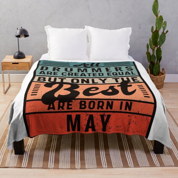 Item preview, The Best Drummers Are Born In May designed and sold by infleims.