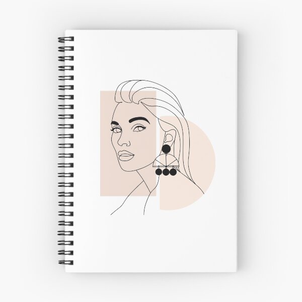 Item preview,  Simple portrait one line drawing Line art drawings. fEMALE lINE aRT. Fahion print designed and sold by OneLinePrint.