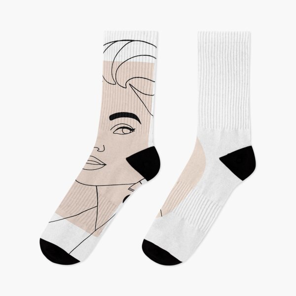 Item preview,  Simple portrait one line drawing Line art drawings. fEMALE lINE aRT. Fahion print designed and sold by OneLinePrint.