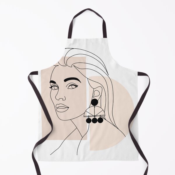 Item preview, Simple portrait one line drawing Line art drawings. fEMALE lINE aRT. Fahion print designed and sold by OneLinePrint.