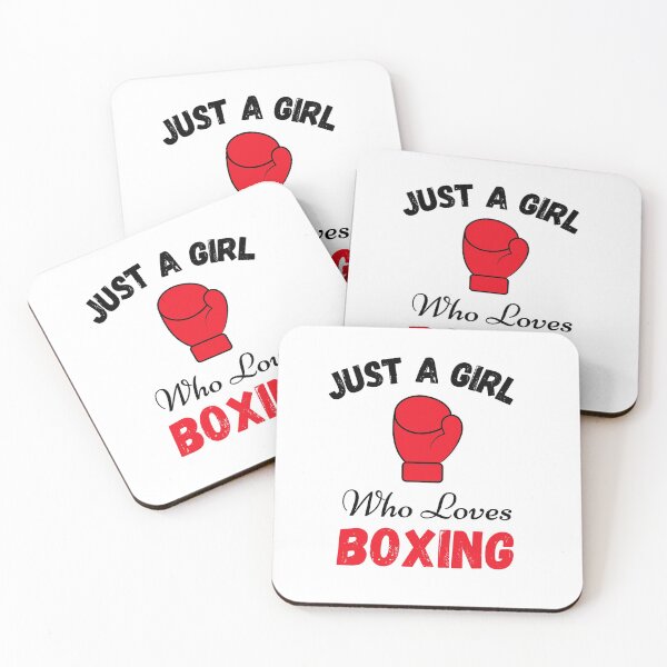 Item preview, Just a Girl Who Loves Boxing - Gift for Female Boxers designed and sold by thebreeze09.