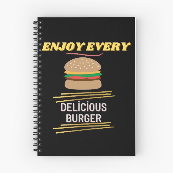 Item preview, Enjoy Every Delicious Burger designed and sold by KaliminaDesigns.