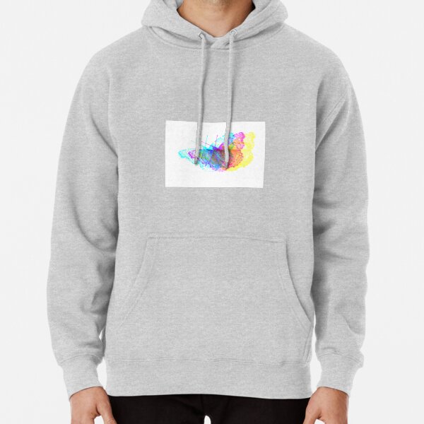 Butterfly Colorful Meadow Pullover Hoodie