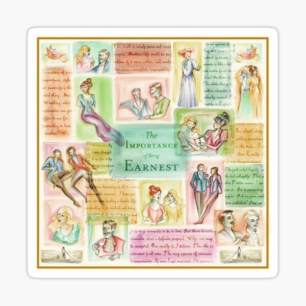 Item preview, The Importance of Being Earnest by Oscar Wilde designed and sold by litrafabris.