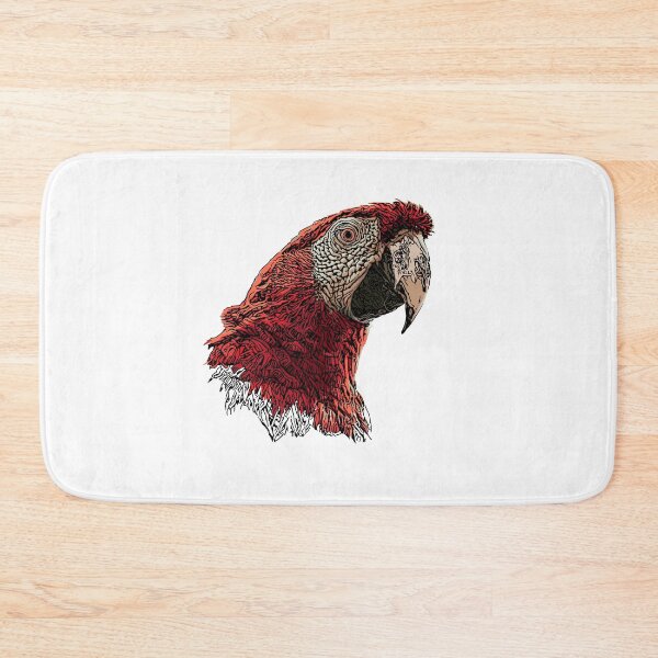 Item preview, parrot head vector illustration  designed and sold by ranker666.