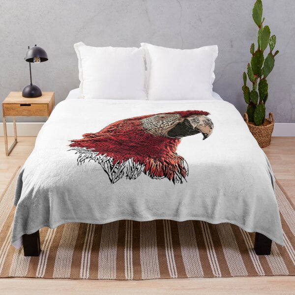 Item preview, parrot head vector illustration designed and sold by ranker666.