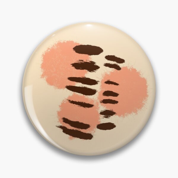 Item preview, Cotton Ball Abstract Design, Peach on Ivory designed and sold by CotodiStudio.