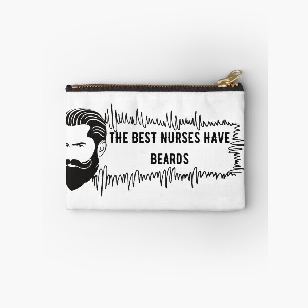 Item preview, The Best Nurses Have Beards designed and sold by TOP-DESIGN4U.