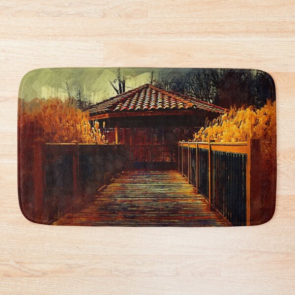 Item preview, The Pavilion By The River In Gothic Oil designed and sold by KirtTisdale.