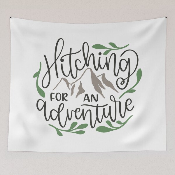 Item preview, Hitching for an Adventure designed and sold by BohoHiker.