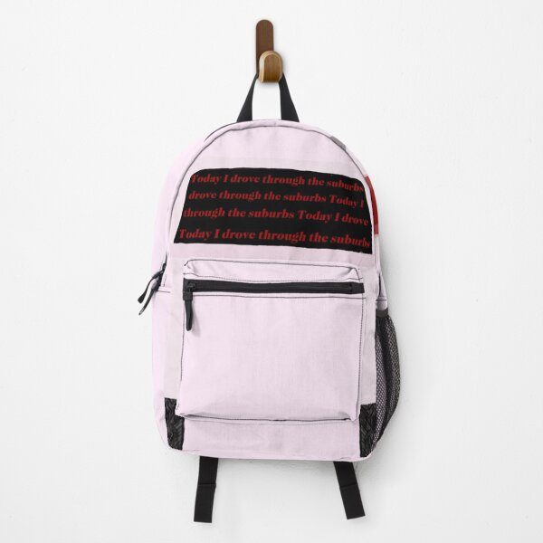 Item preview, today i drove through the suburbs designed and sold by buzzcutart.