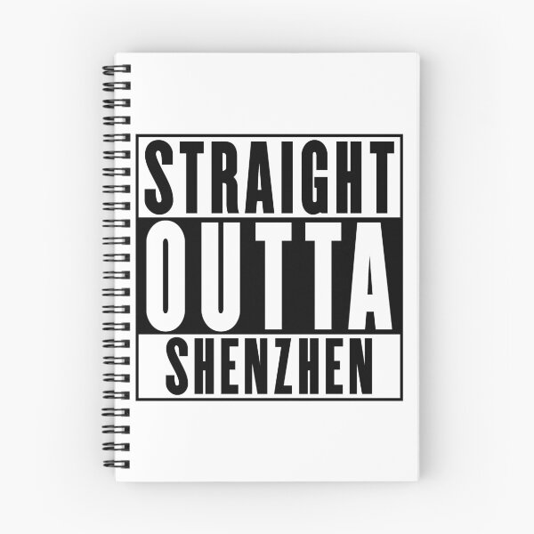 Item preview, Straight Outta Shenzhen designed and sold by RandomStuffShop.