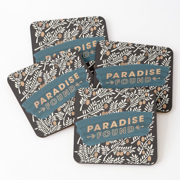 Item preview, Paradise Found – Charcoal Palette designed and sold by Cat Coquillette.