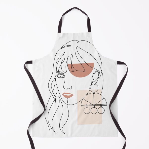 Item preview, Minimal Line Art Woman Boho Art Print designed and sold by OneLinePrint.