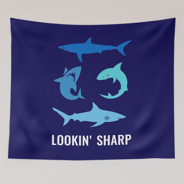 Item preview, Sharks Lookin' Sharp designed and sold by StudioTina.