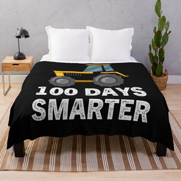 Item preview, 100 Day of School Smarter Funny Tractor Truck Gift 2021 designed and sold by Sarah38.