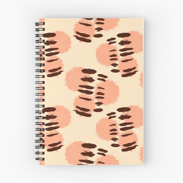 Item preview, Cotton Ball Abstract Pattern Design, Peach on Ivory designed and sold by CotodiStudio.