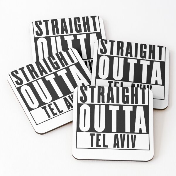 Item preview, Straight Outta Tel Aviv designed and sold by RandomStuffShop.