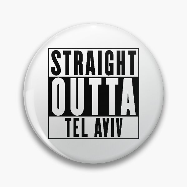 Item preview, Straight Outta Tel Aviv designed and sold by RandomStuffShop.