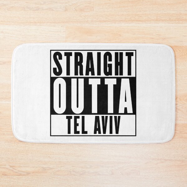 Item preview, Straight Outta Tel Aviv designed and sold by RandomStuffShop.