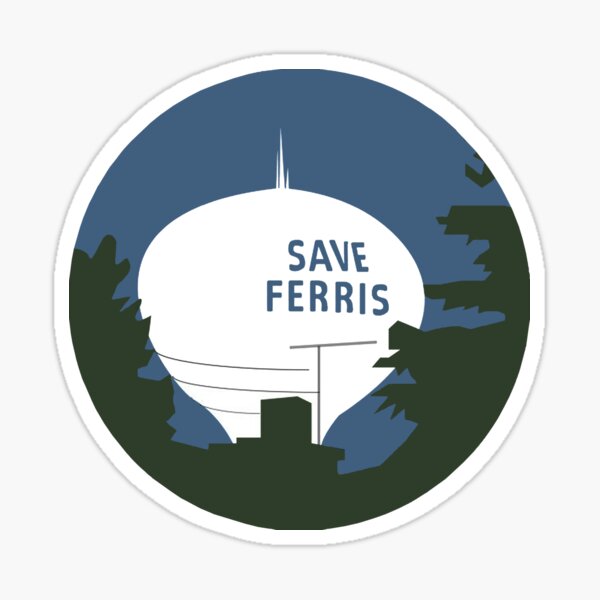 Artikel-Vorschau von Speichern Sie Ferris Bueller Minimalistic Design, designt und verkauft von ThneedToKnow.