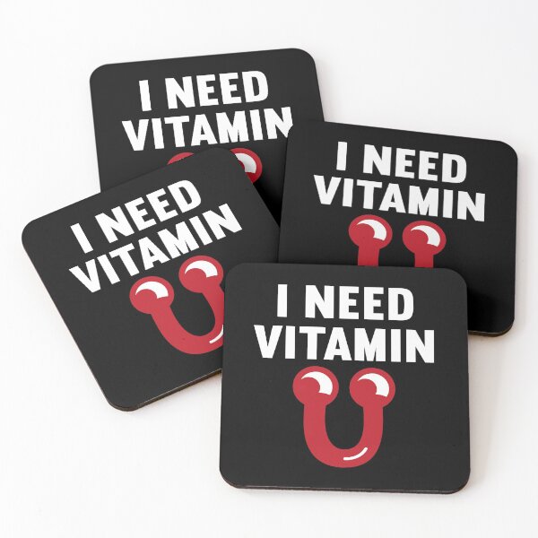 Item preview, I need vitamin U - Valentines Day designed and sold by Jenniferagt.