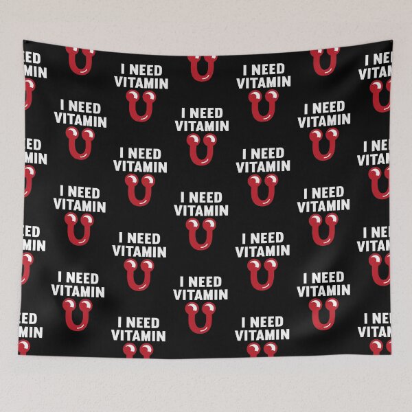 Item preview, I need vitamin U - Valentines Day designed and sold by Jenniferagt.