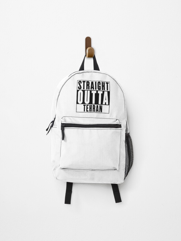 Thumbnail 1 of 3, Backpack, Straight Outta Tehran designed and sold by RandomStuffShop.