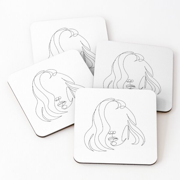 Item preview, Minimal Line Art Woman Boho Art Print designed and sold by OneLinePrint.