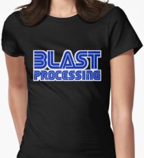 Blast Processing Women's Fitted T-Shirt