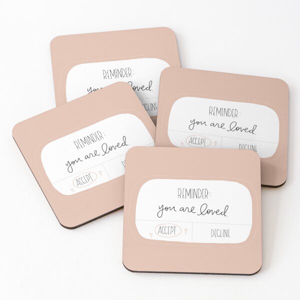 Item preview, Reminder: you are loved designed and sold by BetterInColor.