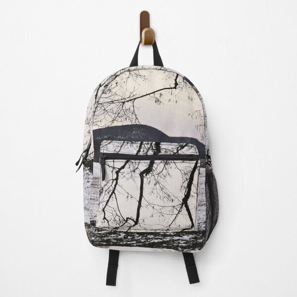 Item preview, Snowy landscape at dusk in Winter at Piliscsev, Hungary designed and sold by Istvan Ocztos.
