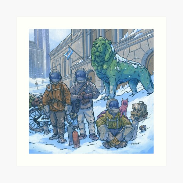 Art Institute Expedition Art Print