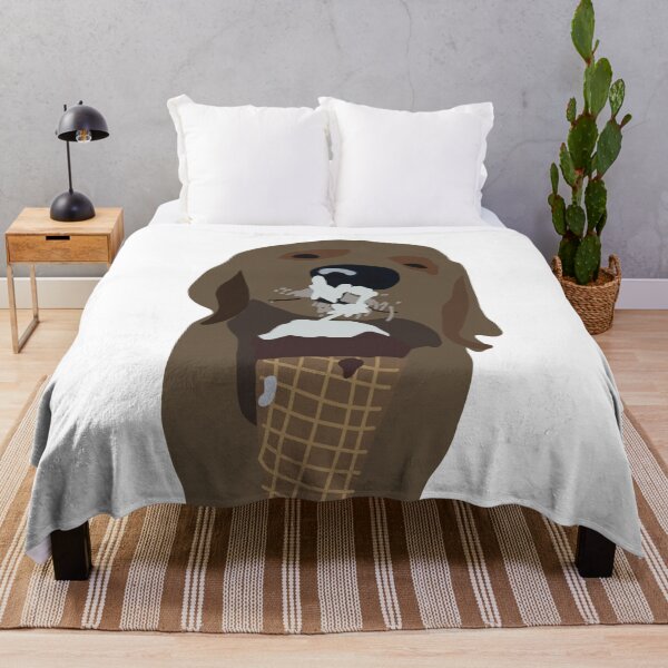 Item preview, Dog Eating Ice Cream designed and sold by Sabrina Byrd.