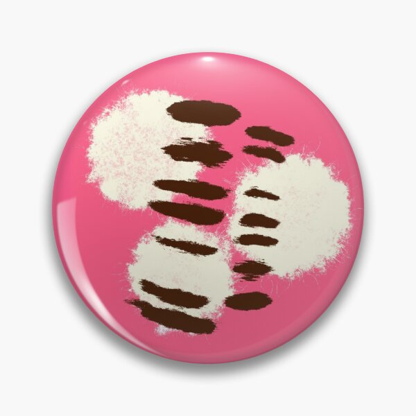Item preview, Cotton Ball Abstract Design, Ivory on Pink designed and sold by CotodiStudio.